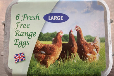 10 x Large Free Range  Eggs ( local delivery only)