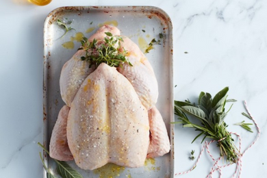 Fresh Large Yorkshire Whole Christmas Chicken (approx. 3.8 kg / 8.4 lb) (available from 20/12)