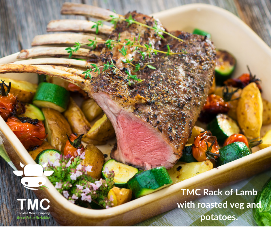 Tunstall Rack Rack of Lamb Serves 2/3 – Tunstall Meat Company