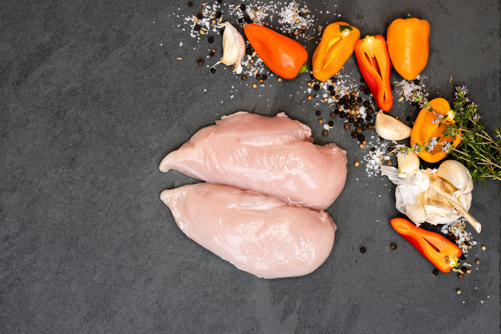 Skinless Chicken Fillets 2 x Chicken skinless fillets (Plain and Glazed/marinated options ...